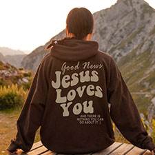 Jesus Loves You Hoodie